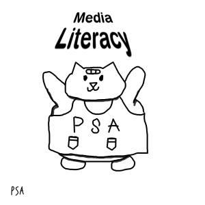 PSA is learning about media literacy!